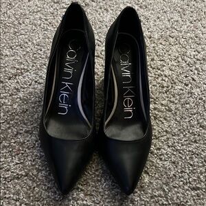 Calvin Klein Black Stiletto Heels